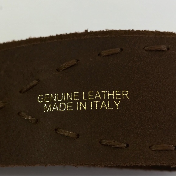 ANTONIAZZI FERENZE suede belt like NEW - Picture 4 of 14